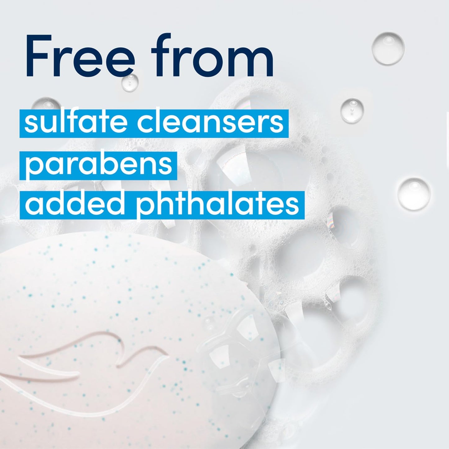 Dove Soap, Gentle Exfoliating Beauty Bar Pack (4 Soap Bars) – 3-in-1 Moisturizing Face, Body & Hand Soap, 3.17 Oz Ea