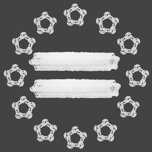 100PCS Balloon Arch Clips, Reusable Balloon Clips for Balloon Arch, Plastic Balloon Supplies for Stand, Balloon Garland Clips for Party Wedding Baby Shower Decorations