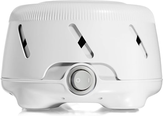 Yogasleep Dohm UNO White Noise Sound Machine (White) with Real Fan Inside for Non-Looping White Noise, for Travel, Office Privacy, Meditation, Sleep Aid for Adults & Baby, Registry Gift