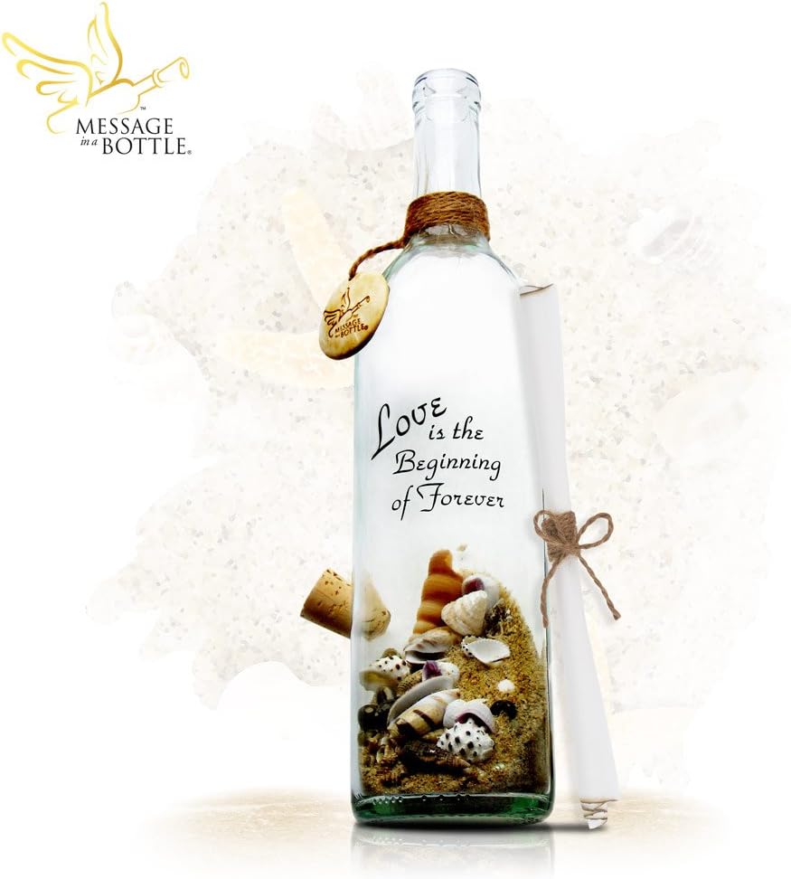 MESSAGE IN A BOTTLE ® "PROMISE Personalized Gift for Him or Her