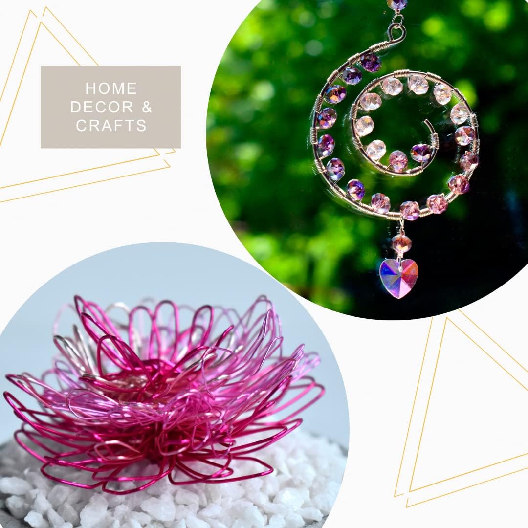 Artistic Wire, 24 Gauge Tarnish Resistant Colored Copper Craft Jewelry Wrapping Wire, Olive, 20 yd