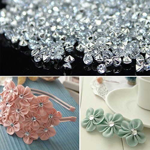 10000 pcs/Pack Wedding Table Scatter Confetti Crystals Acrylic Diamonds Vase Fillers 4.5 mm Rhinestones for Wedding, Bridal Shower, Vase Beads Decorations (Lake Blue)