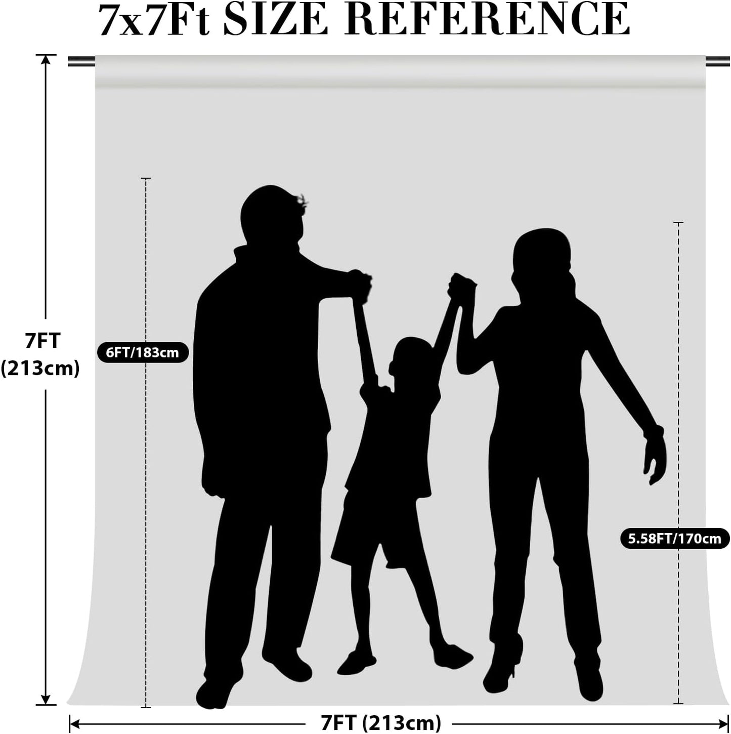 Eternal Beauty Red Sequin Backdrop, 7x7 Ft Glitter Background Curtains for Christmas Shimmer Photography Party Wedding Birthday Back Drop Decor