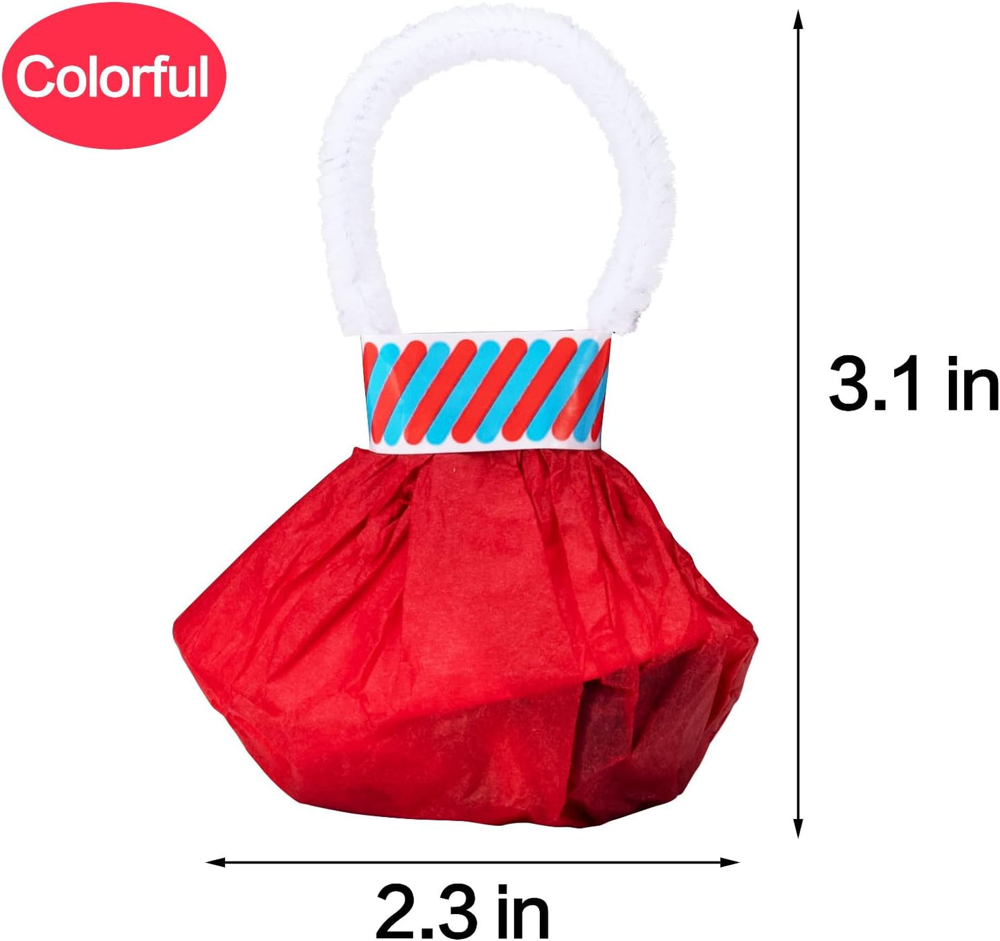 Confetti Poppers, 10Pack Plastic No Mess Streamers, Party Poppers for Birthday,Wedding,Celebrations,Graduation Party (Colorful 2, 10 Pack)