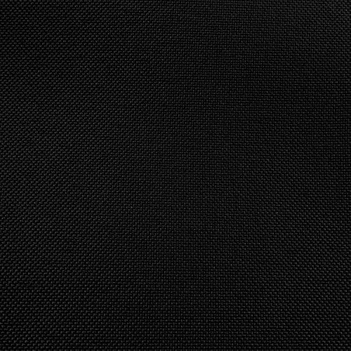 Ultimate Textile Pleat Polyester Fabric Table Skirt - Machine Washable Flame Resistant with Clips for Events, Weddings & Trade Shows, Cut & Sewn in Paterson, NJ - Black, 7' Shirred Pleat