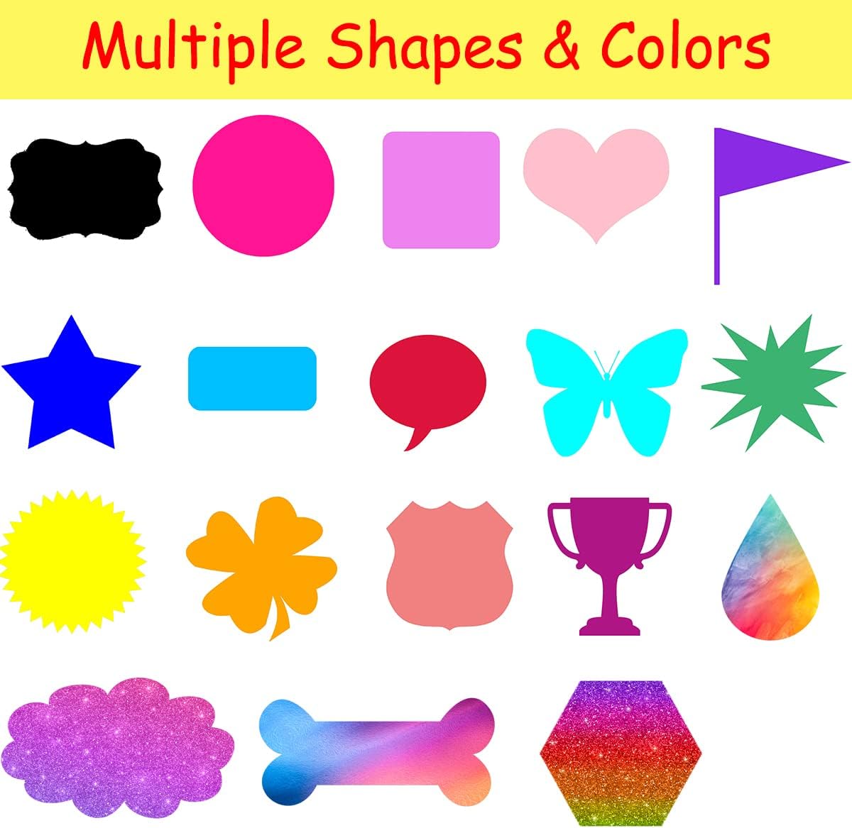 Personalized Custom Stickers for Business Logo Customized Labels with Photo Text Image Make Your Own Vinyl Bulk 250 Pack, Ylable9-250