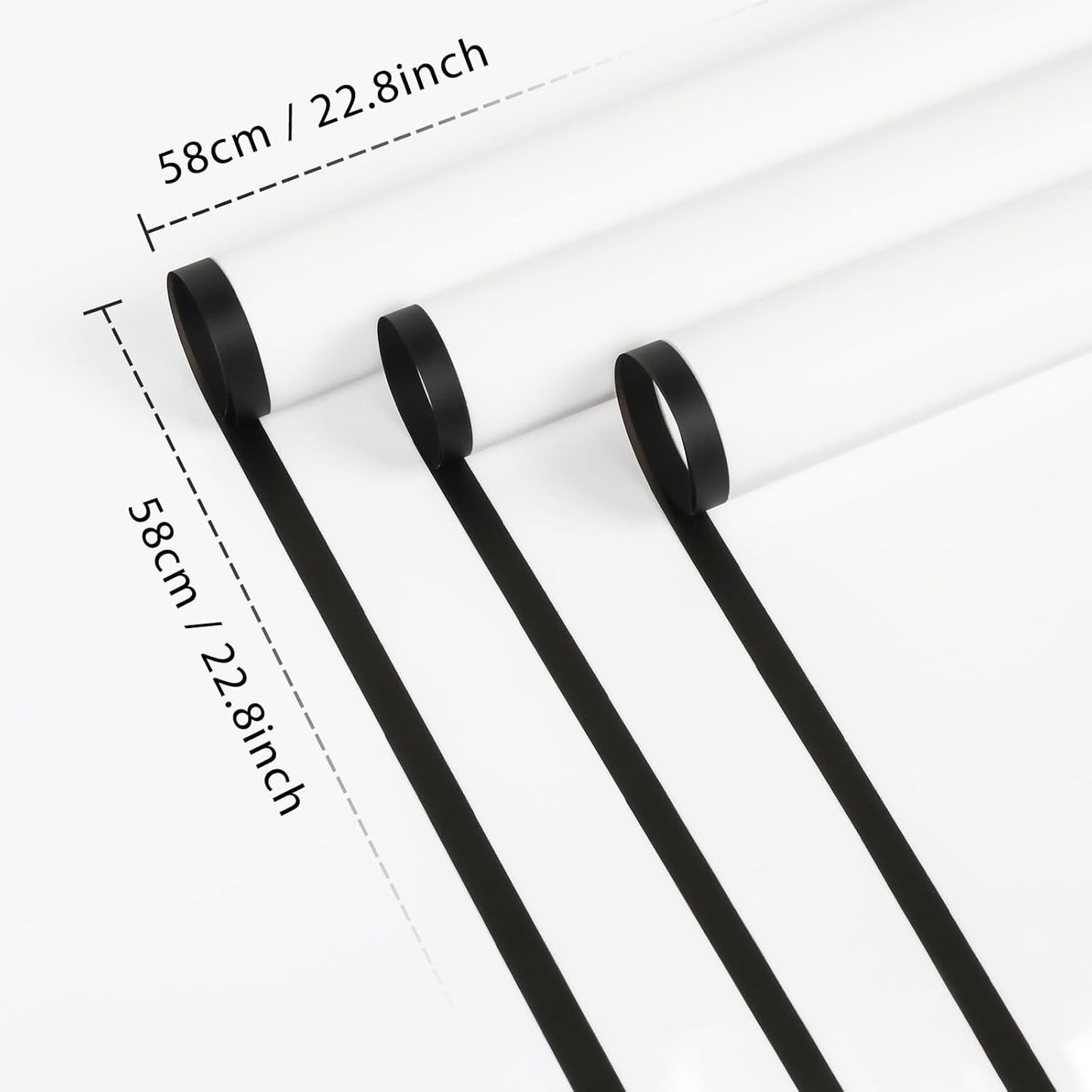 NESCCI 20 Sheet Flower Wrapping Paper - Waterproof Floral Bouquet Wrapping Paper, Florist Supplies Packaging Paper for Wedding Birthday Gift DIY (Porcelain white)