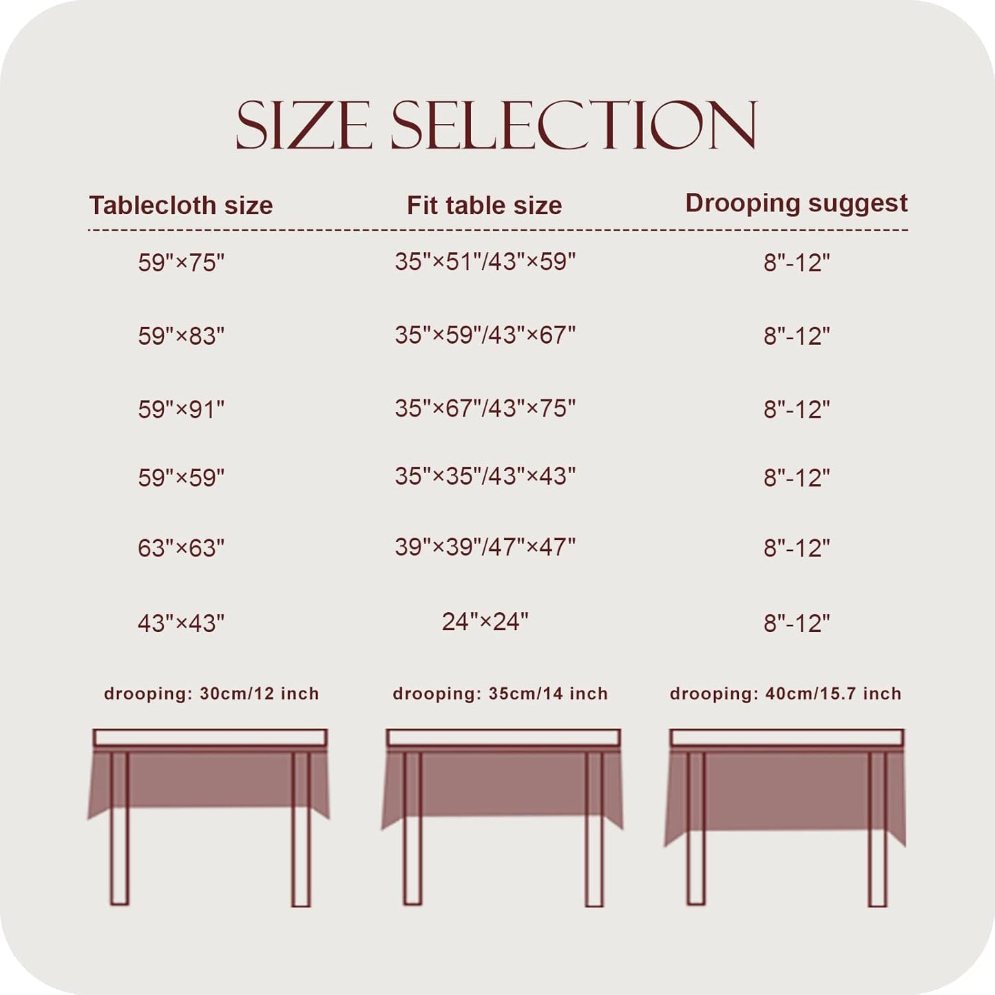 patdrea Vintage Ruffle Tablecloth for Rectangle Tables,Farmhouse Embroidered Cotton White Lace Table Cloth Cover Decor for Dining Room Wedding Banquet Thanksgiving Christmas,59"*75"