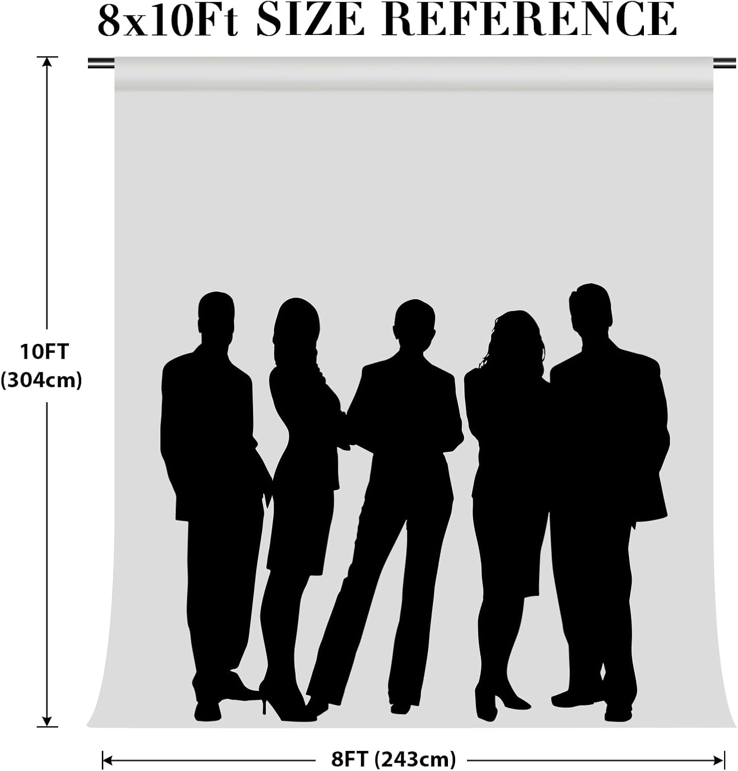 Eternal Beauty Rose Gold Sequin Backdrop, 8x10 Ft Glitter Background Curtains for Shimmer Photography Party Wedding Birthday Back Drop Decor