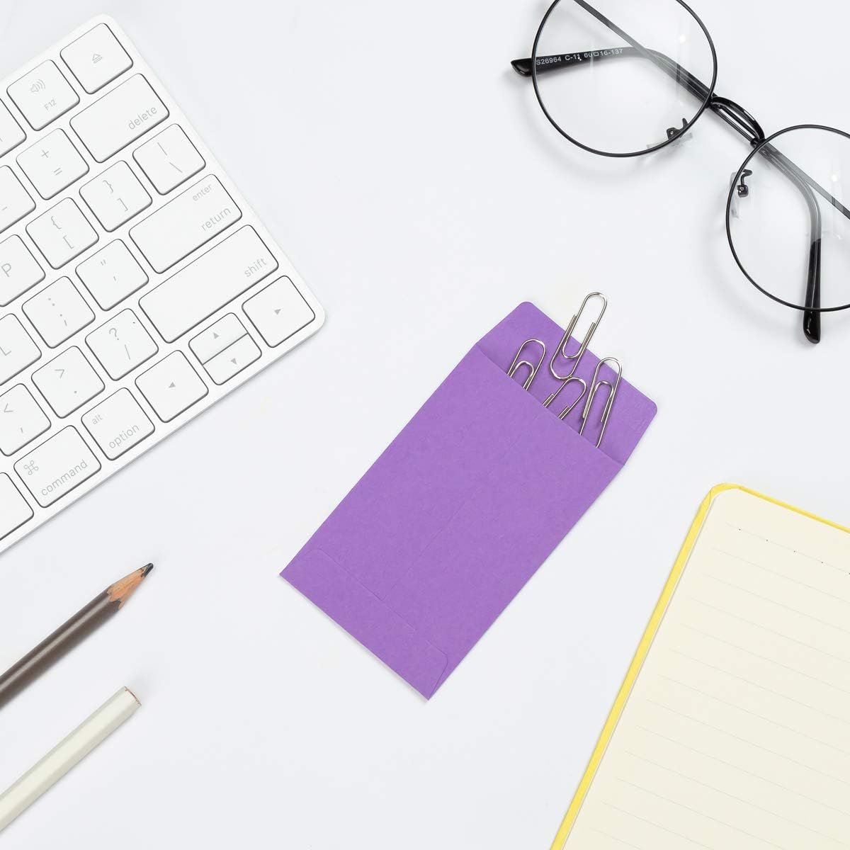 200 Pieces Colorful Small Coin Envelopes Self-Adhesive Seed Envelopes Mini Parts Small Items Storage Packets Envelopes for Garden, Office or Wedding Gift (2.25×3.5 inch)