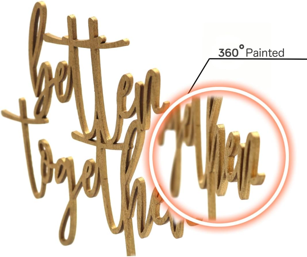 Wedding Cake Toppers, Wedding Cake Toppers Bride and Groom, Custom Cake Topper, Customize Your Own Anniversary Mr and Mrs Cake Topper (Design 4)