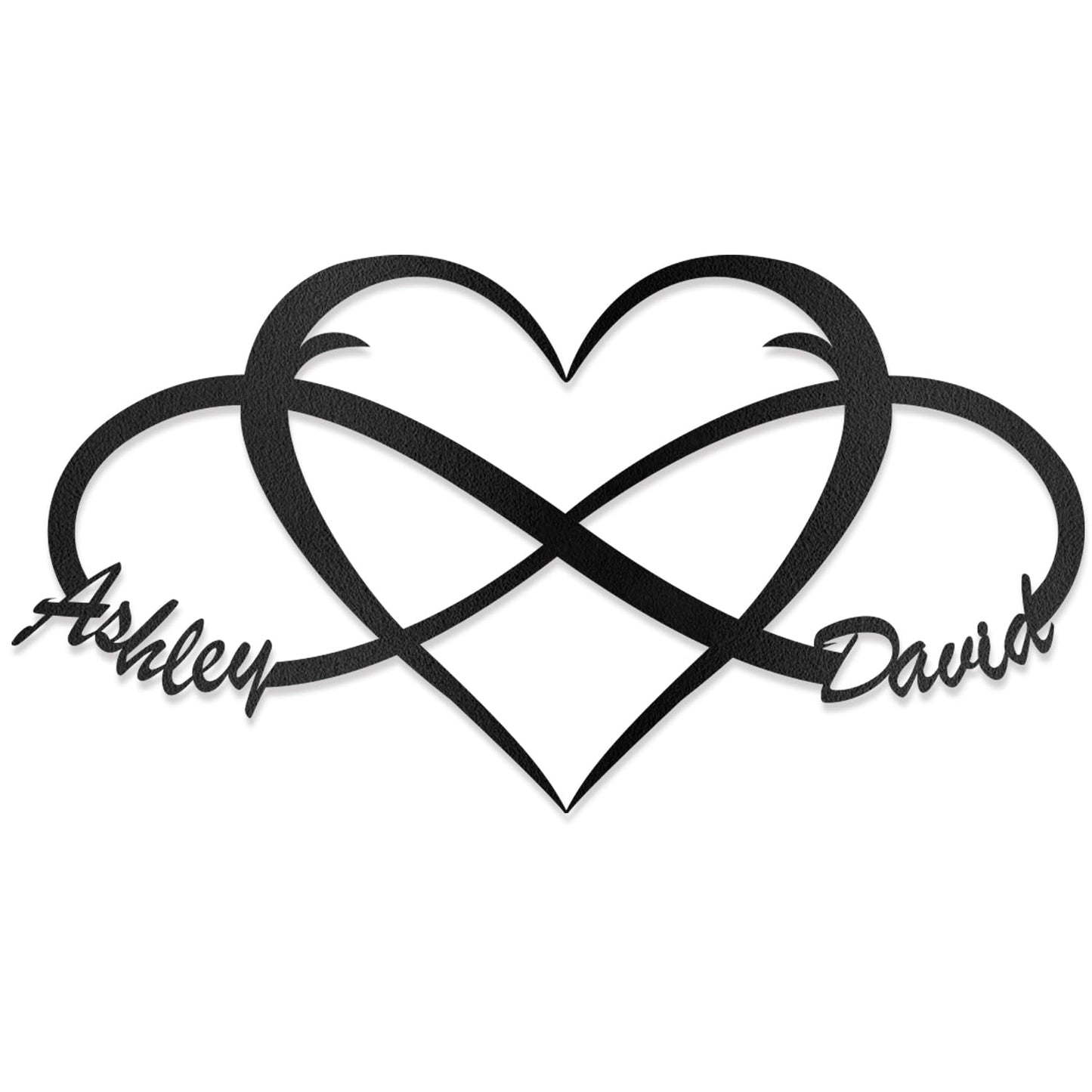 Custom Infinity Sign for Couples Metal Wall Art Personalized Valentines Day Decorations Wedding Gifts Custom Metal Signs First Names S Bridal Shower Gifts Bedroom Decor for Couples