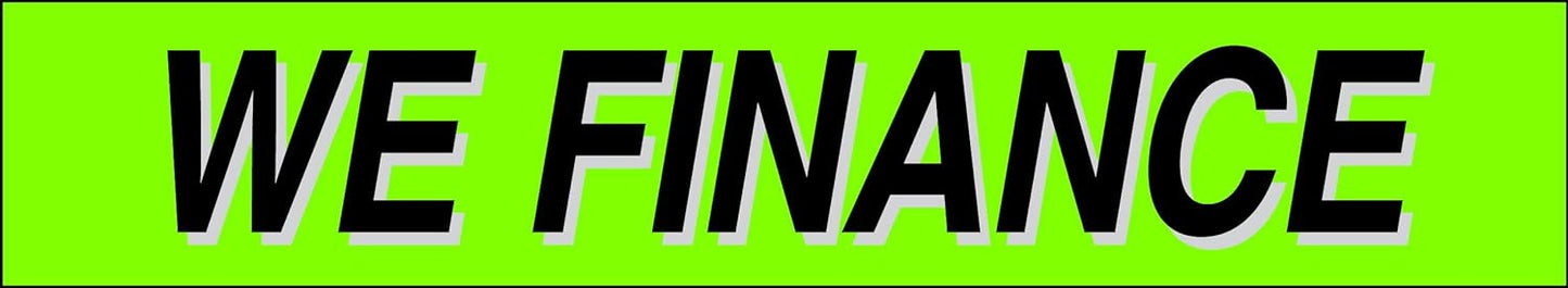 Ez-line Vinyl Windshield Stickers 3 Dozen 15 Inch Chartreuse Slogan Dealership Pro Pack for Car Lots (EZ115-Pack1)