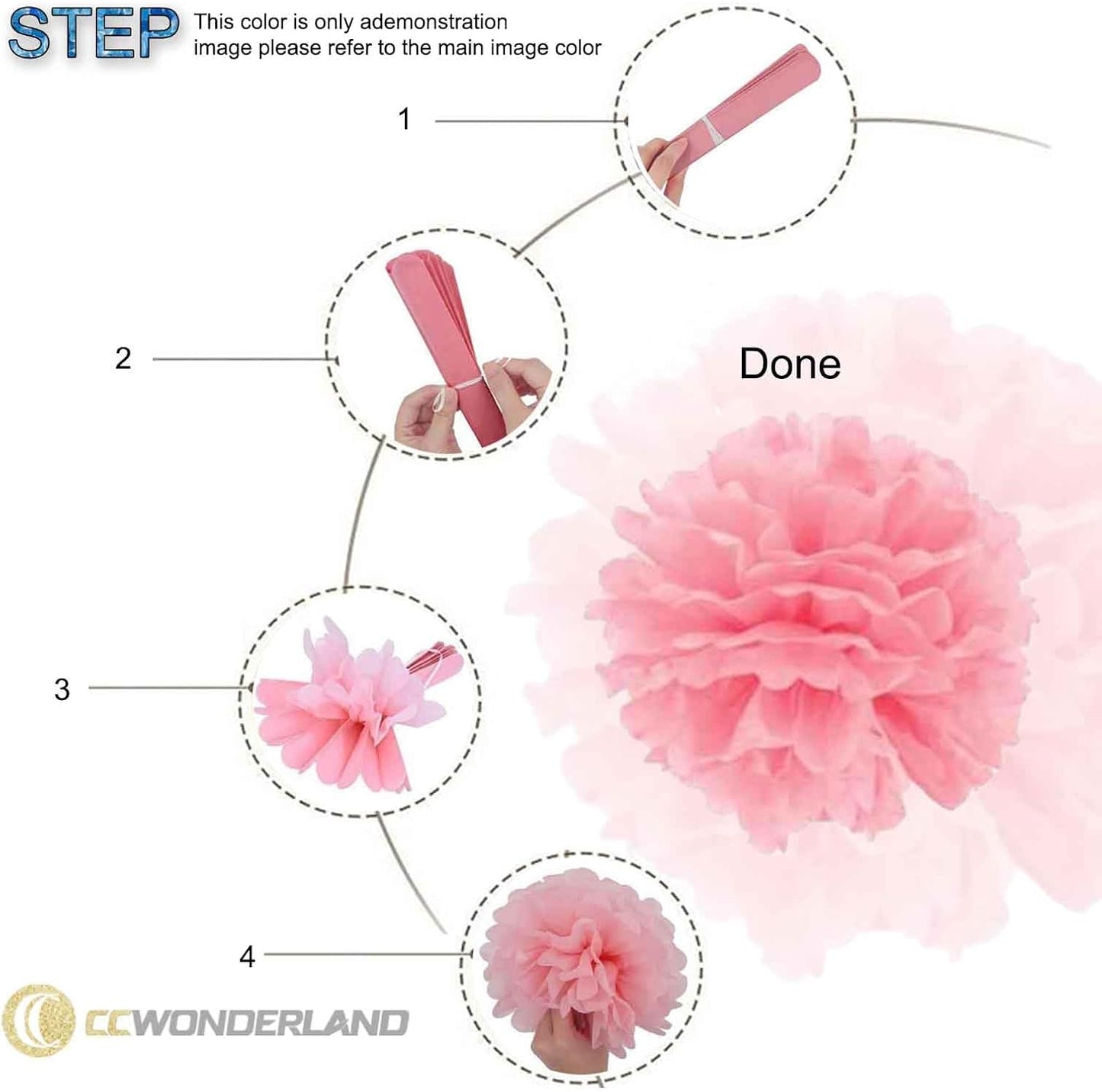 Olive Sage Green Tissue Paper Pom Poms-Tan Boho Tissue Paper Flowers-12PC Wall Hanging Decorations for Wild Safari Jungle Botanical Greenery Neutral Wedding Baby Shower Decorations