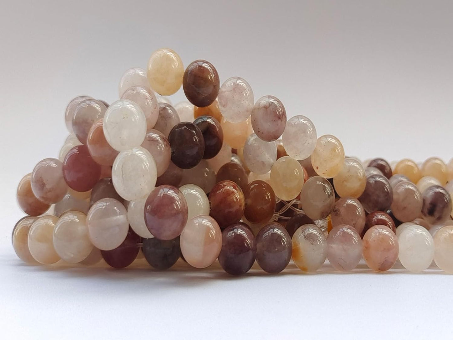 Stone Beads 6mm 140pcs Violet Jade Beads Round Loose Gemstones Beads for Bracelet Necklace Jewelry Making (6mm, 60602 Violet Jade)