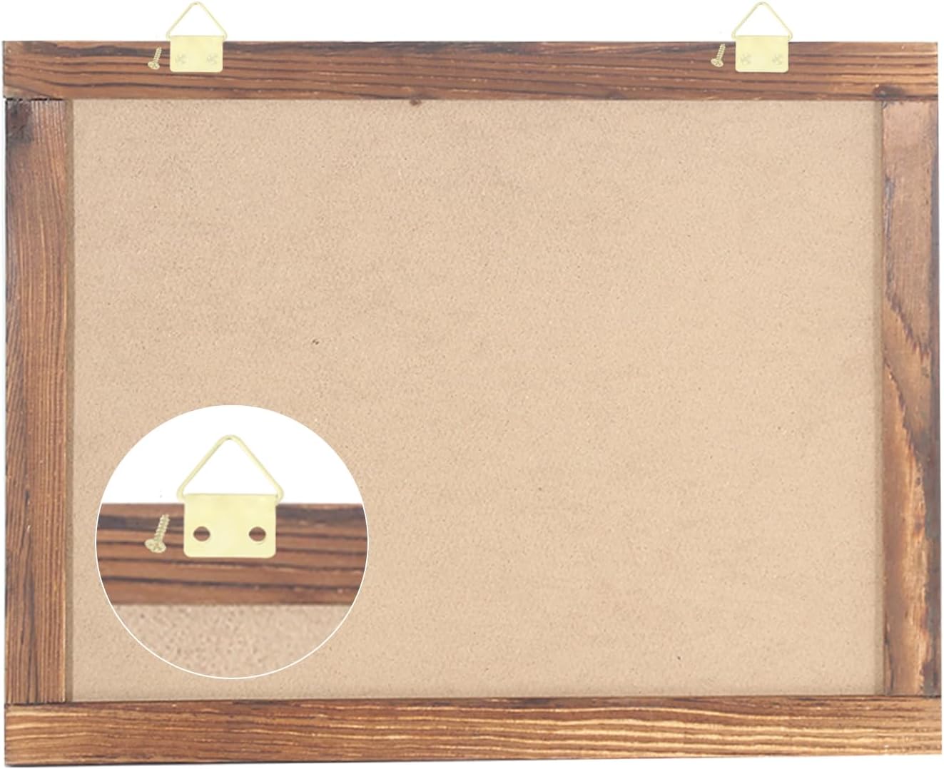 Magnetic Chalkboard for Wall Rustic Wood Framed Decorative Blackboard Sign for Kids Hanging Chalkboard for Home, Office, Restaurant 12" x 16"