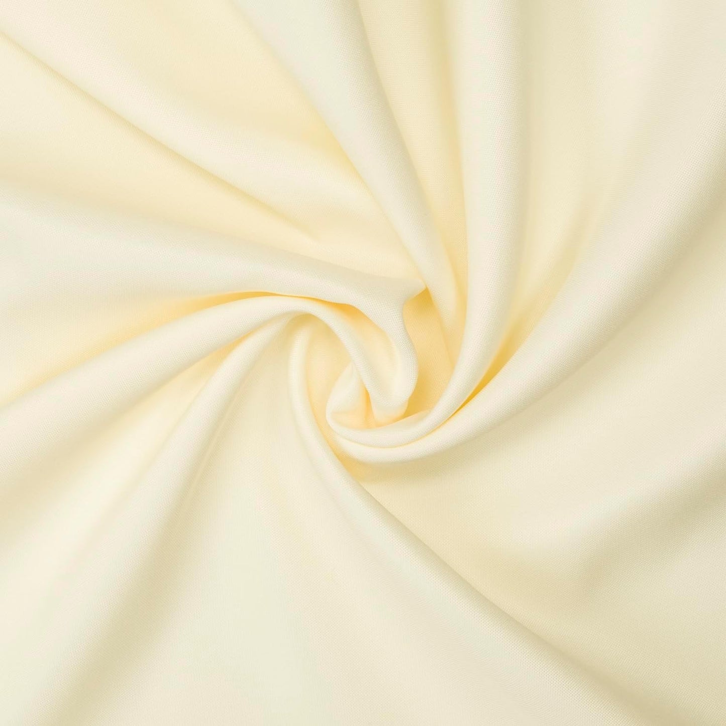 Gee Di Moda Square Tablecloth - 52 x 52 Inch Ivory Table Cloth for Small Square or Round Tables - Heavy Duty Washable Fabric - for Buffet Table, Holiday Party, Dinner, Wedding & Baby Shower