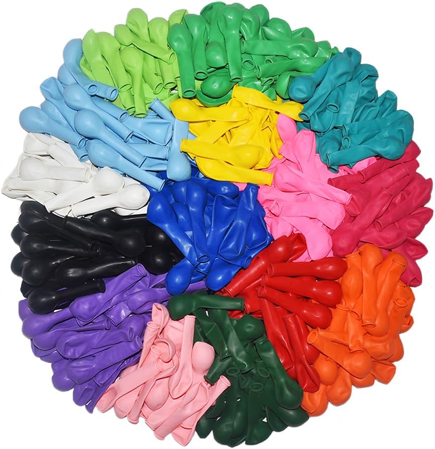 1500 Pack 5 Inch Rainbow Balloons Bulk 15 Assorted Colors Latex Balloon Mini Multicolor Small Balloons for Birthday Wedding Baby Shower Anniversaries Store Party Decorations