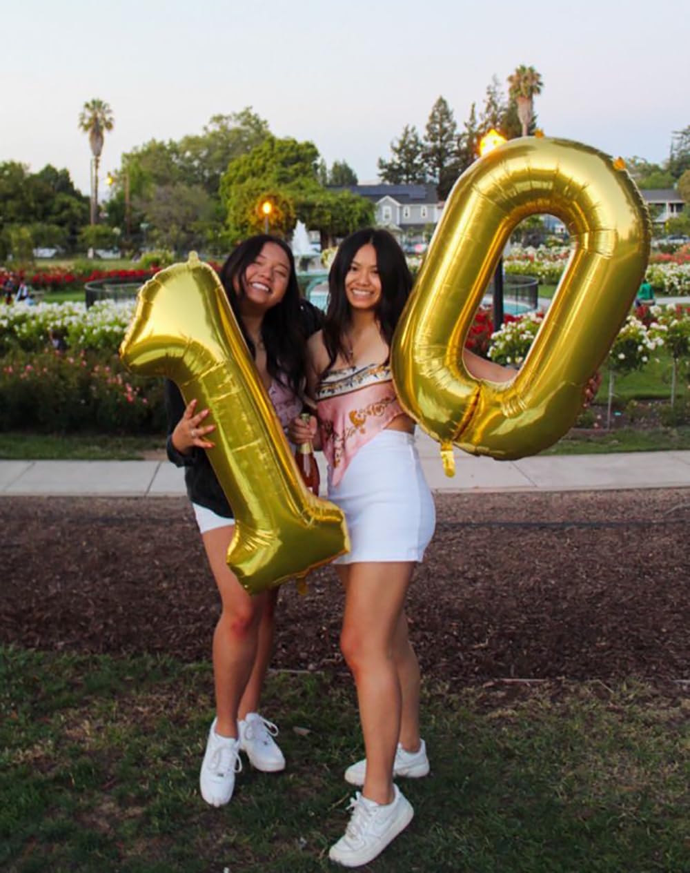 40 Inch Number 0 Balloon for Baby Birthday Decoration,Digital 0 Balloons Large Self Inflating Cream Foil Number Balloons 0-9 for Boys Girls Baby Shower Party Anniversary Supplies