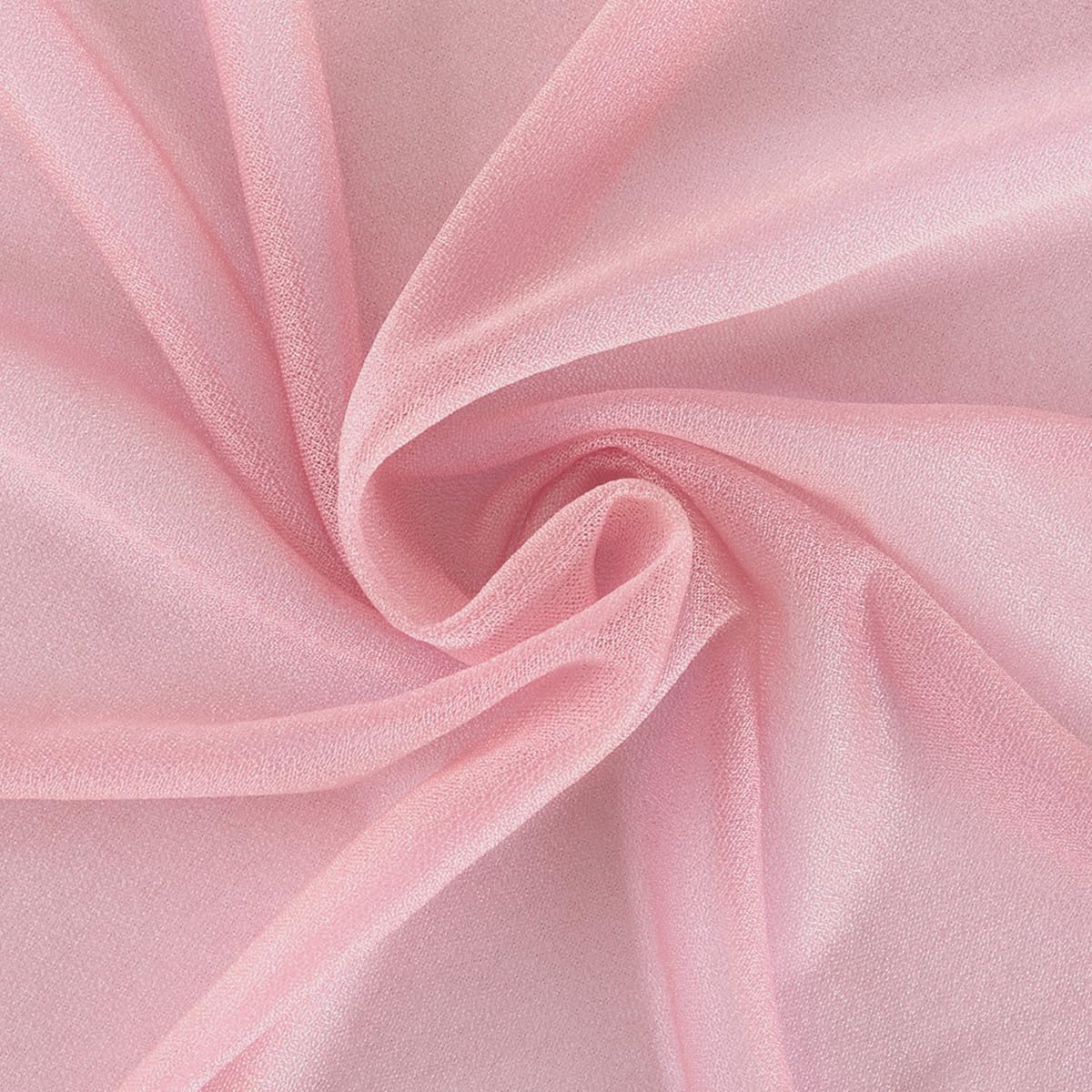 Dusty Rose Elegant Arch Draping Fabric 2 Panels Outdoor 29" × 20Ft Sheer Chiffon Curtain Drapes for Fall Wedding Ceremony Birthday Party Garden Brunch