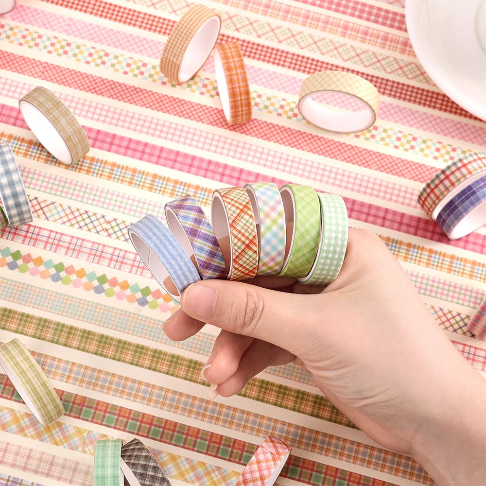 60 Rolls Cross line Theme Washi Tape Set, Writable Decorative Tapes for Scrapbooking, Bible Journaling, Bullet Journaling, 0.39"x79" per Roll