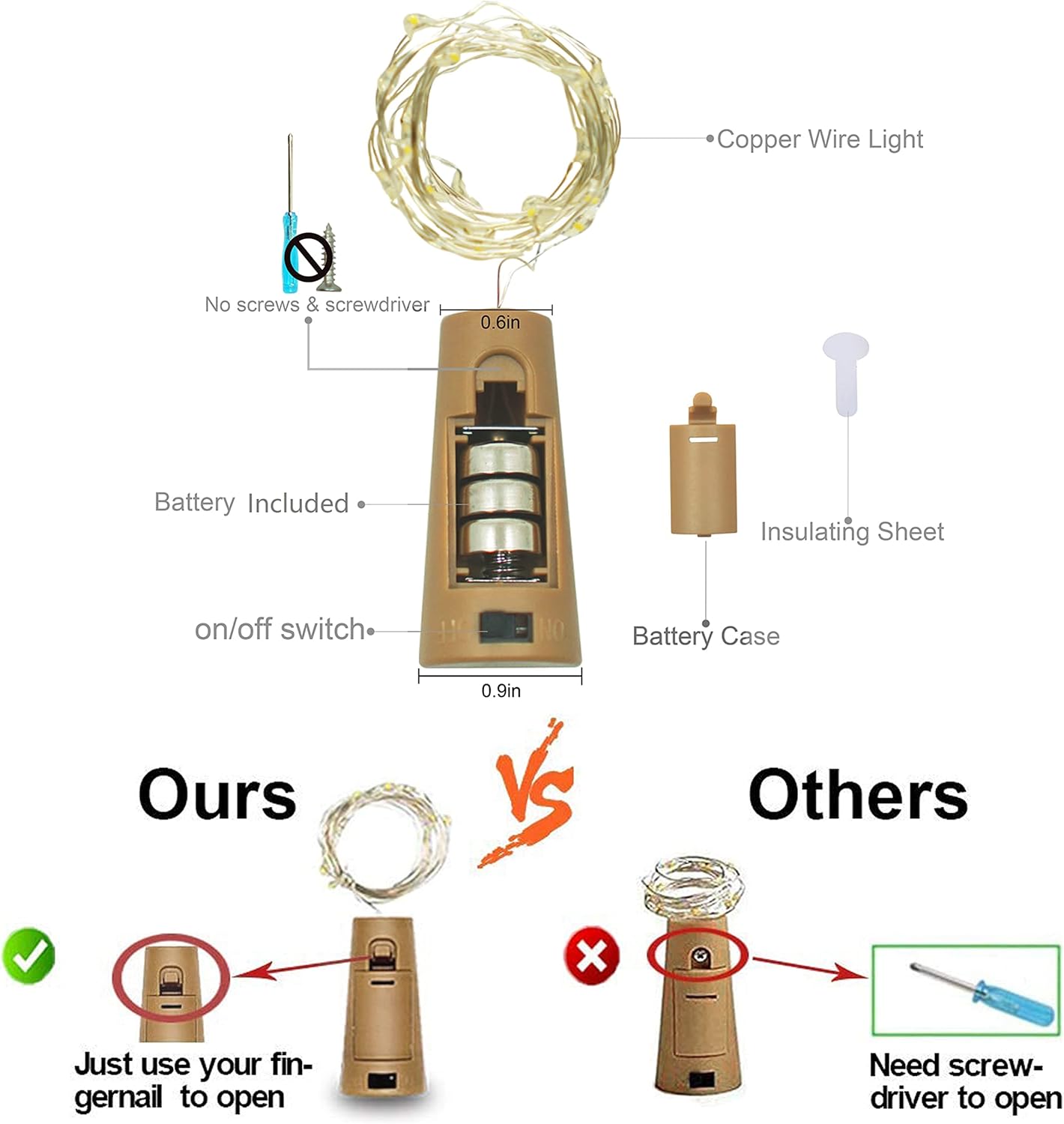 Wine Bottle Lights with Cork, Battery Operated 20 LED Cork Shape Silver Wire Colorful Fairy Mini String Lights(No Bottles) for DIY, Party, Decor, Christmas, Halloween,Wedding (3, Green)