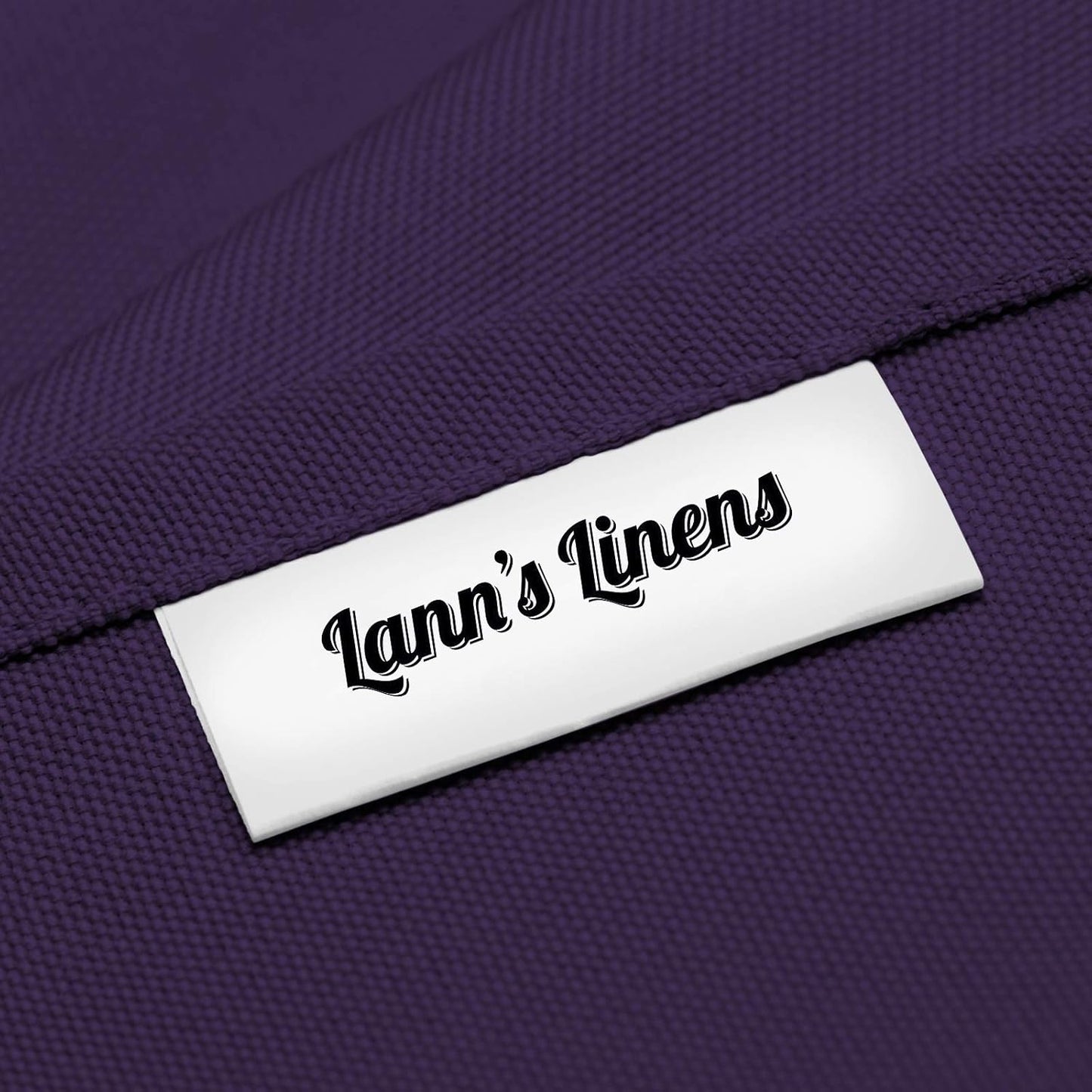 Lann's Linens - 10 Premium 132" Round Tablecloths for Wedding/Banquet/Restaurant - Polyester Fabric Table Cloth - Purple