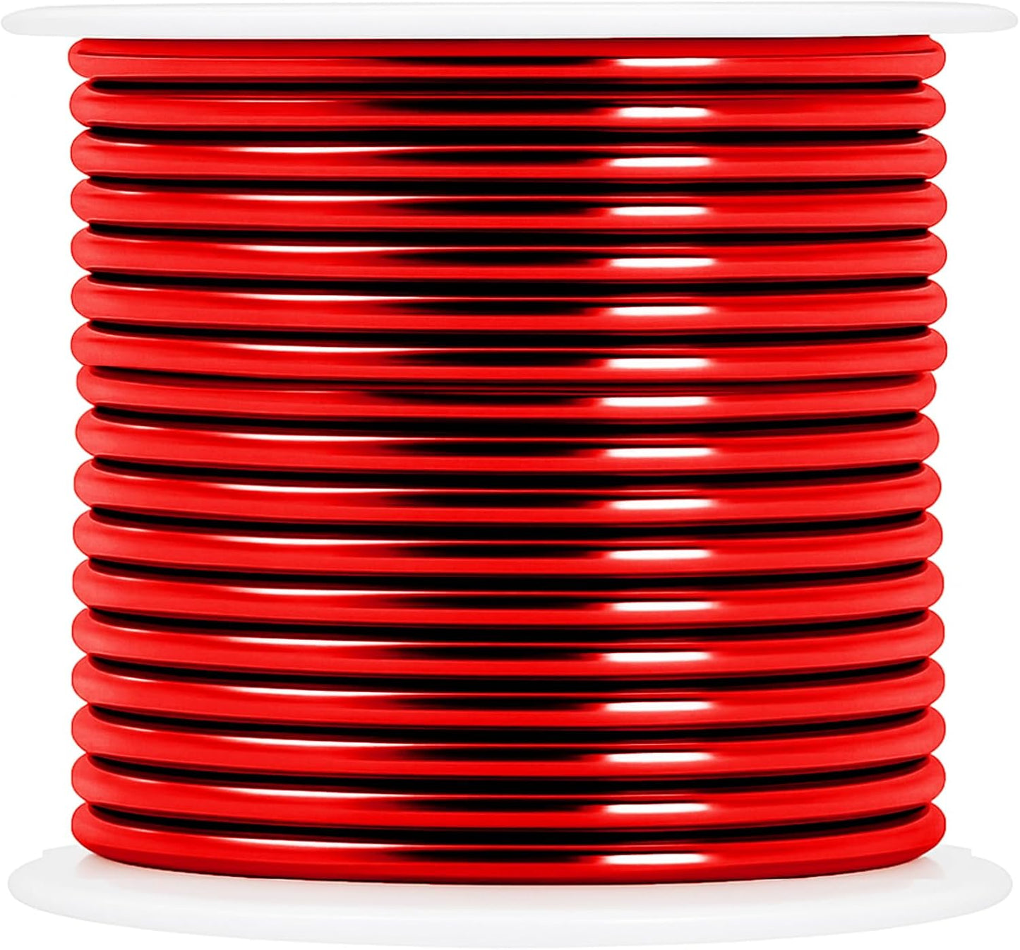 Mandala Crafts 14 Gauge Anodized Aluminum Craft Wire for Jewelry Making – 330 FT Colored Flexible Silver Copper Purple Gold Brown Red Wire - Bendable for Bonsai Armature Crafting Sculpting