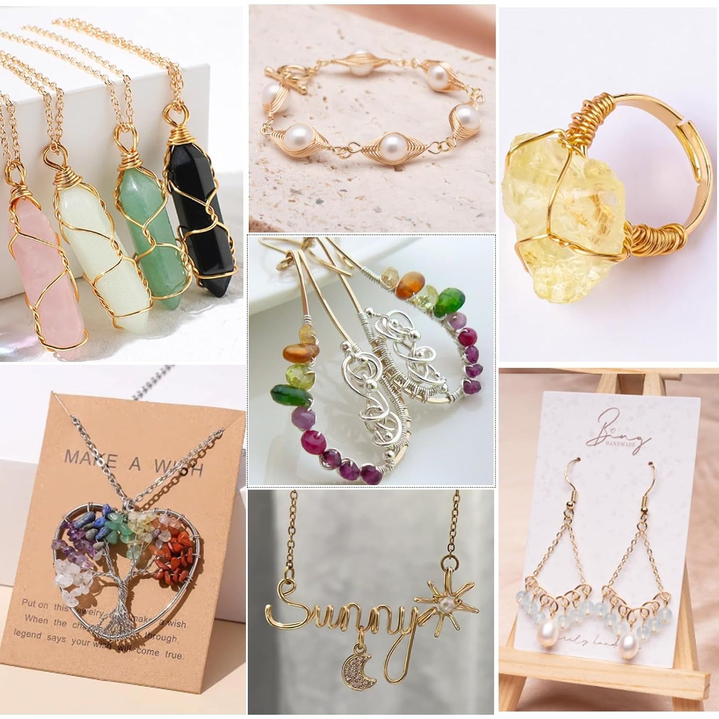 12 Gauge Orange Aluminum Craft Wire (105FT) - Anodized for Jewelry Making, Beading Floral, Plant Gardening, Sculpting & Modeling Craft Wire (Orange #12, 2mm)