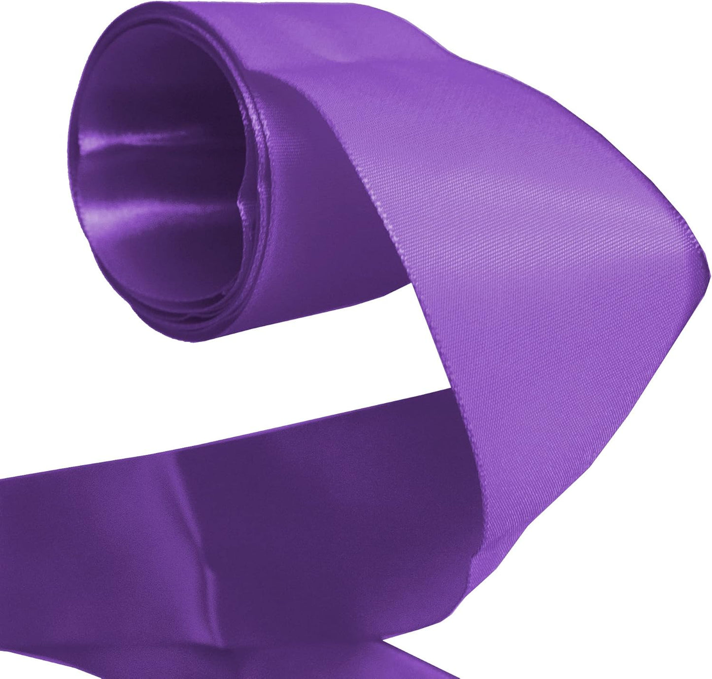 Cannon Sports Gymnastics Ribbon Wand for Dancing, Cheerleading, Olympic Tournament, & Artistic Competitions (Purple, 1-Pack)