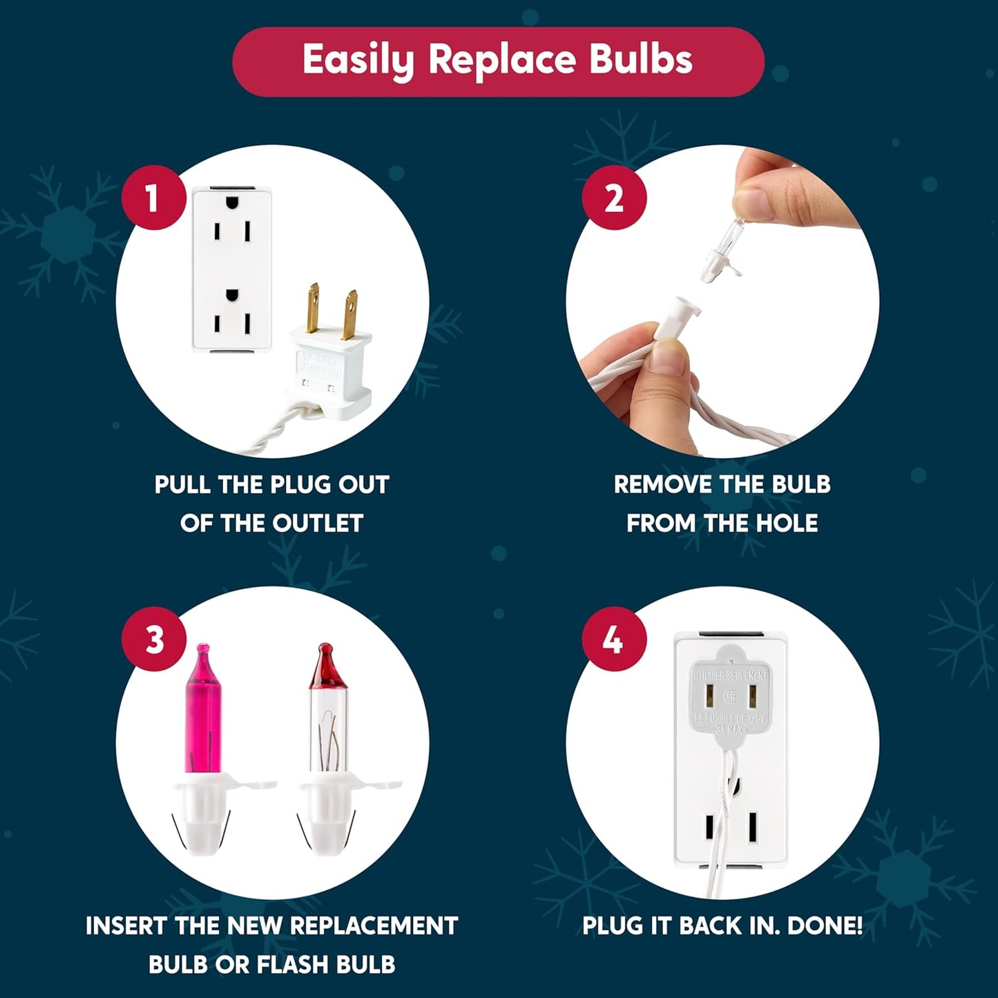 Joiedomi Christmas String Lights Indoor,200(2×100) Mini Pink Light,42.8 FT Lighting Decor for Dorm Classroom Bedroom Holiday Wedding Party Garland Birthday Festival,White Wire