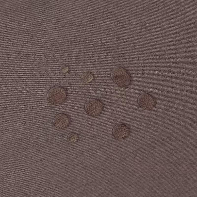 NLMUVW Brown Linen Tablecloth Square, Chocolate Table Cloth Farmhouse Water Resistant Table Cover for Kitchen Dining Coffee, 54 x 54 Inch