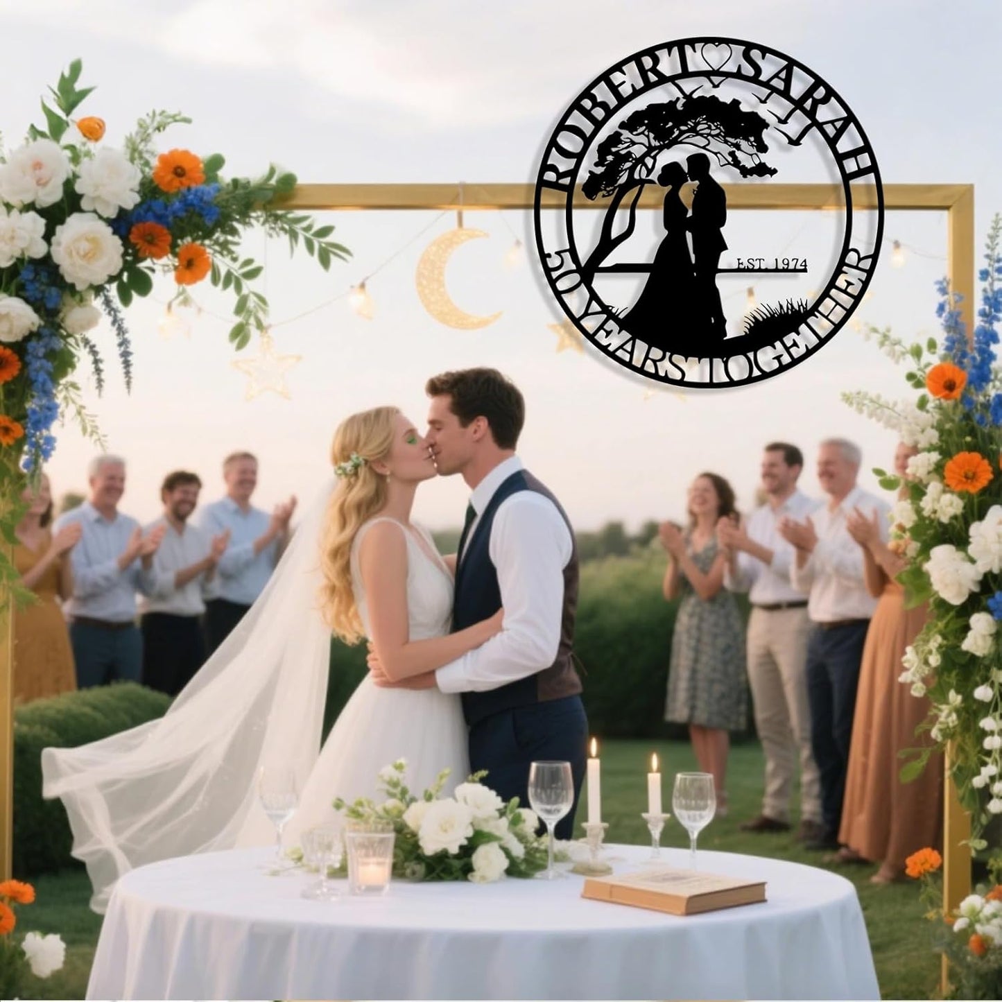 Personalized Tree of Life Metal Sign Wall Art Decor, Custom Wedding Gifts for Couples, Custom Family Name Sign, Christmas Valentine's Day Housewarming Gifts