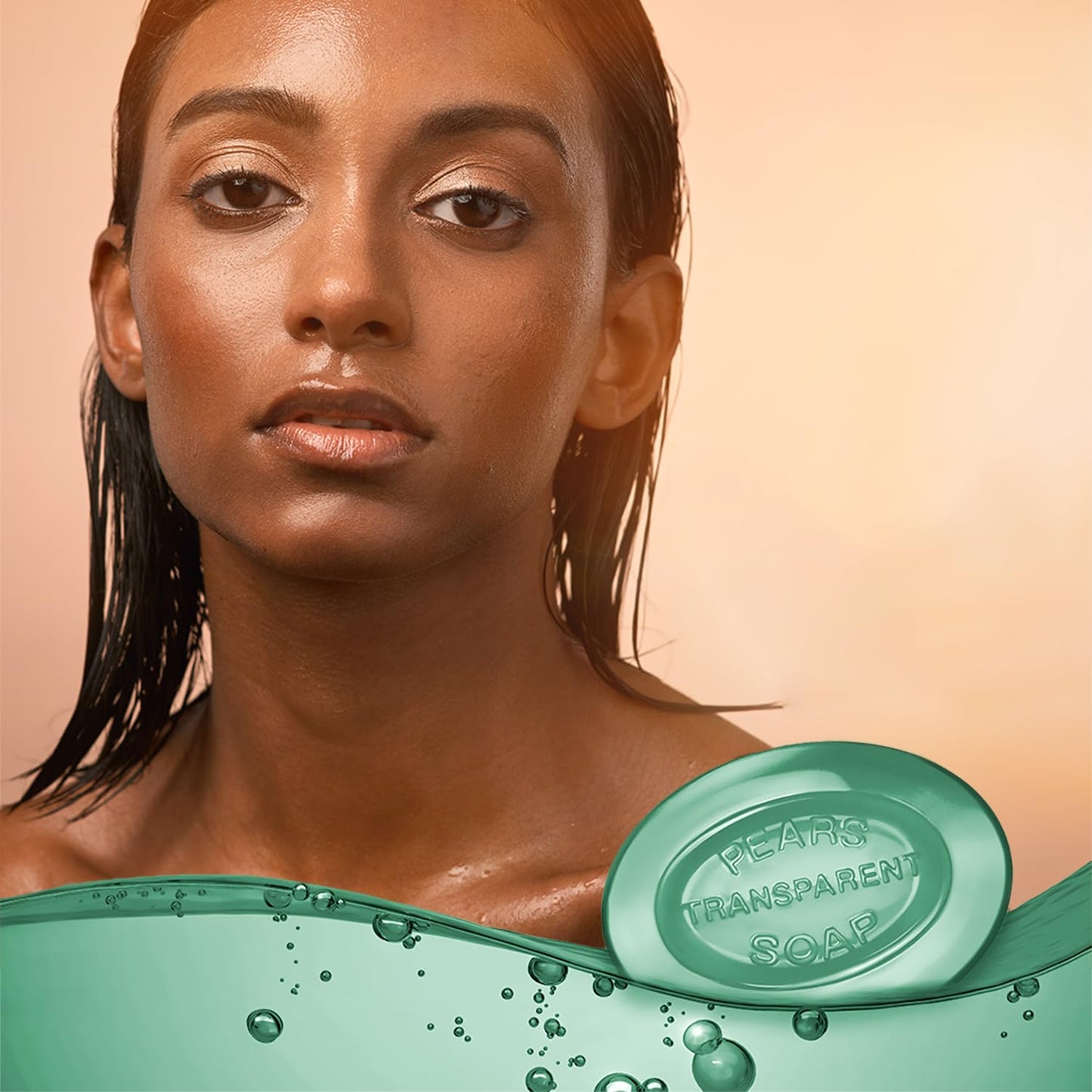 Pears Glycerin Soap Bar Variety 3-Pack, Transparent Green, Blue, and Amber Bars for Soft, Glowing Skin, 3.53 Oz Ea