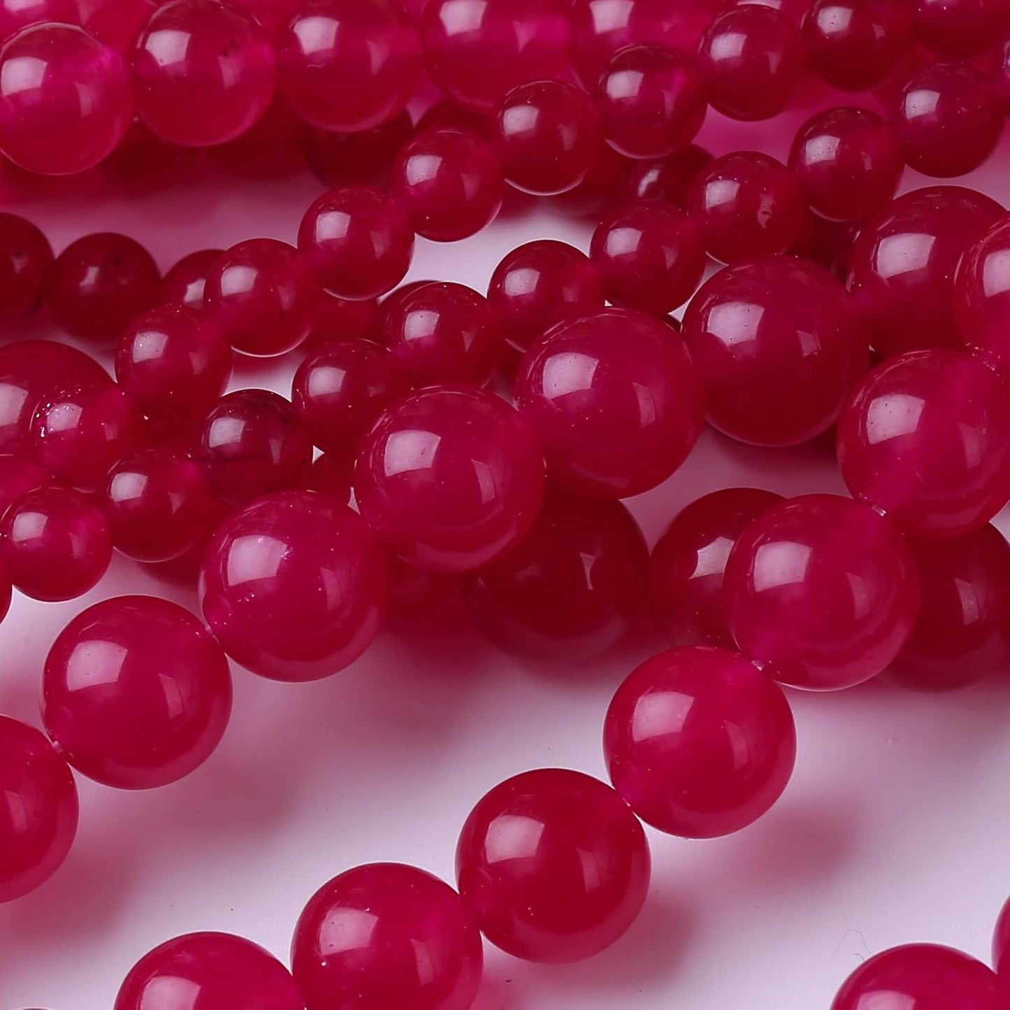 Rose Carnelian Stone Beads for Jewelry Making DIY Bracelet Necklace Jewelry Making 1 Strand 15.5inch 45PCS 8MM