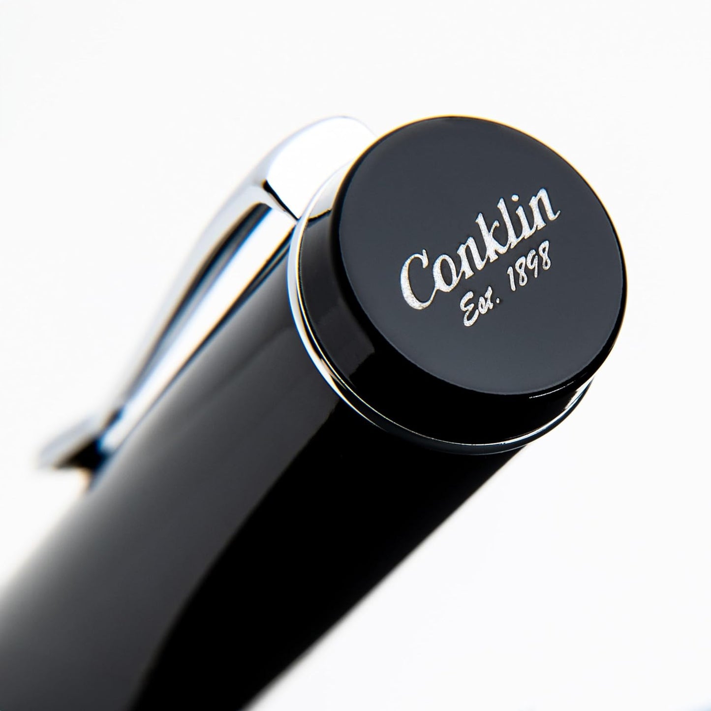 Conklin Duragraph Fountain Pen Red Nights - Extra Fine Nib, Precision Writing Instrument with Bold Red Finish