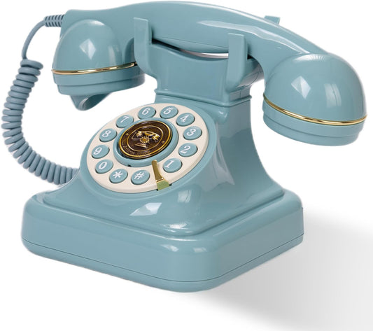 Audio Guest Book Wedding Phone, Retro Audio Phone Guestbook with Clear Voice Recording for Wedding Reception, Bridal Shower, Birthday, Baby Shower, Anniversary, Engagement