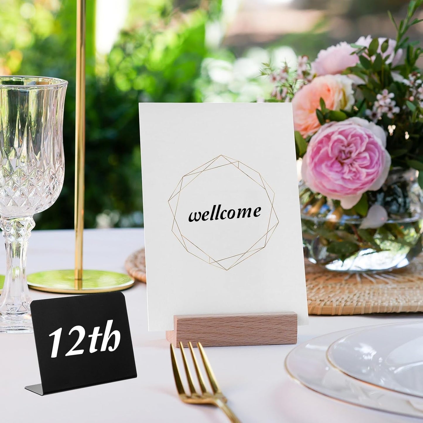 48 Pack Mini Chalkboard Signs for Food, Chalkboard Food Signs for Buffet Display - 4 x 2.8 Inch Small Tabletop Labels for Weddings, Bakeries, Parties with Erasable Surface