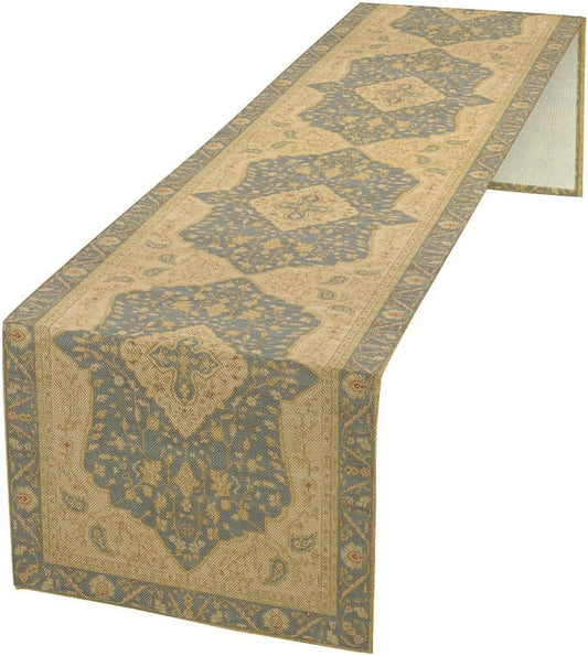 Boho Table Runner,Vintage Geometric Traditional Textured Rustic Farmhouse Bohemia for Home Farmhouse Kitchen Table Dining Coffee Room Garden Party Wedding Decor 13x60in