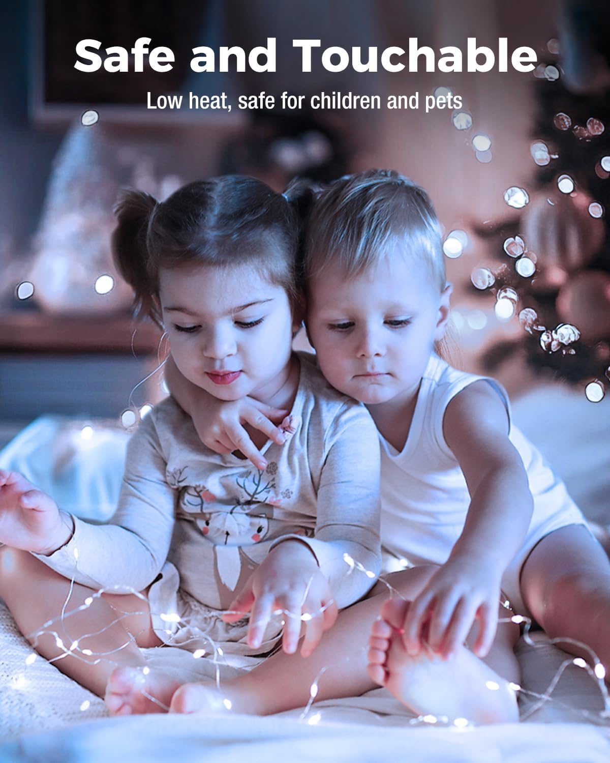 btfarm 12 Pack Fairy Lights Battery Operated, 7FT 20 LED Mini String Lights Waterproof Silver Wire for Mason Jars Centerpiece Table Crafts Bedroom Christmas Decoration, Cool White