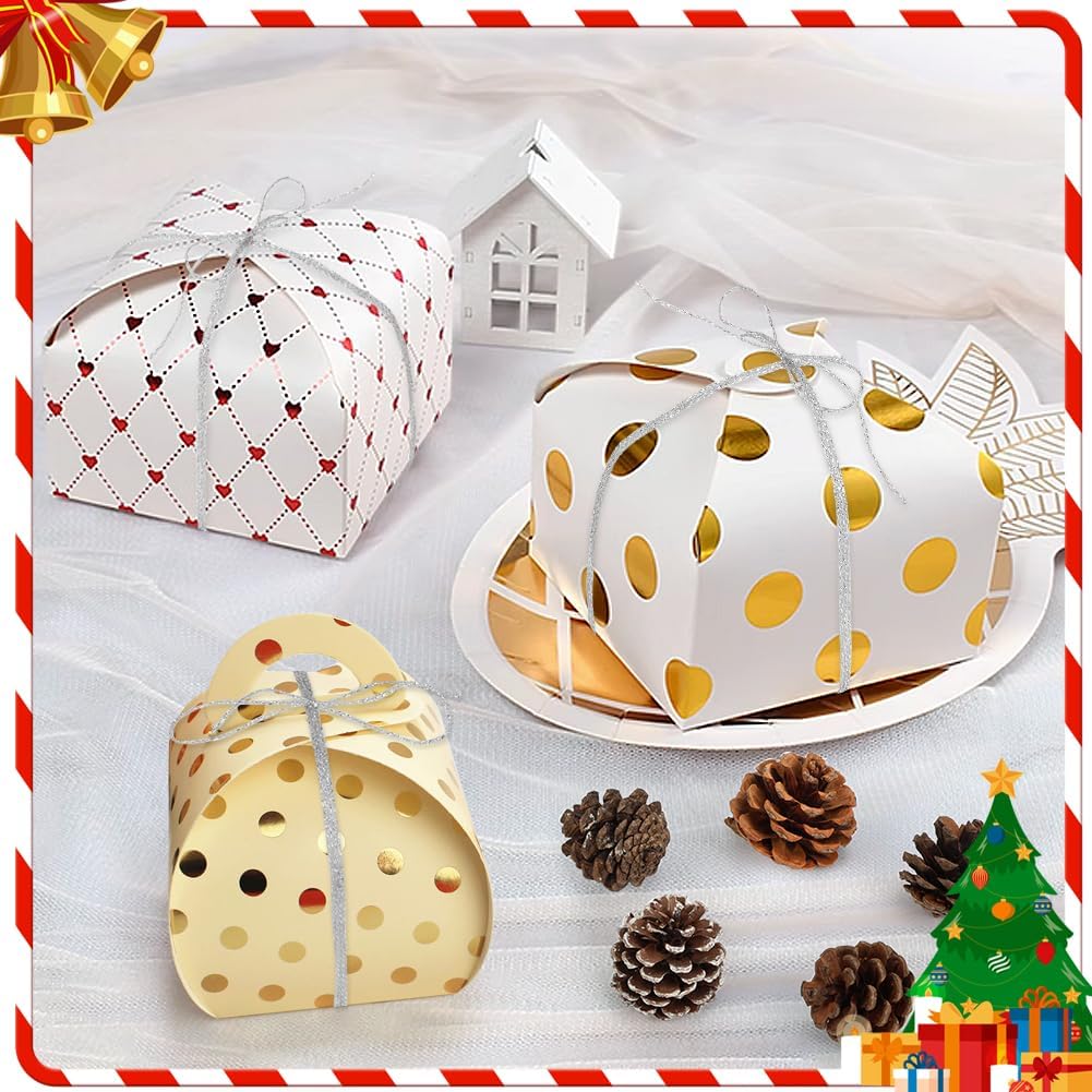 Tenn Well Metallic Silver Twine, 328 Feet 1mm Craft String for Gift Wrapping, Christmas Ornaments, Holiday Decorations, DIY Crafts