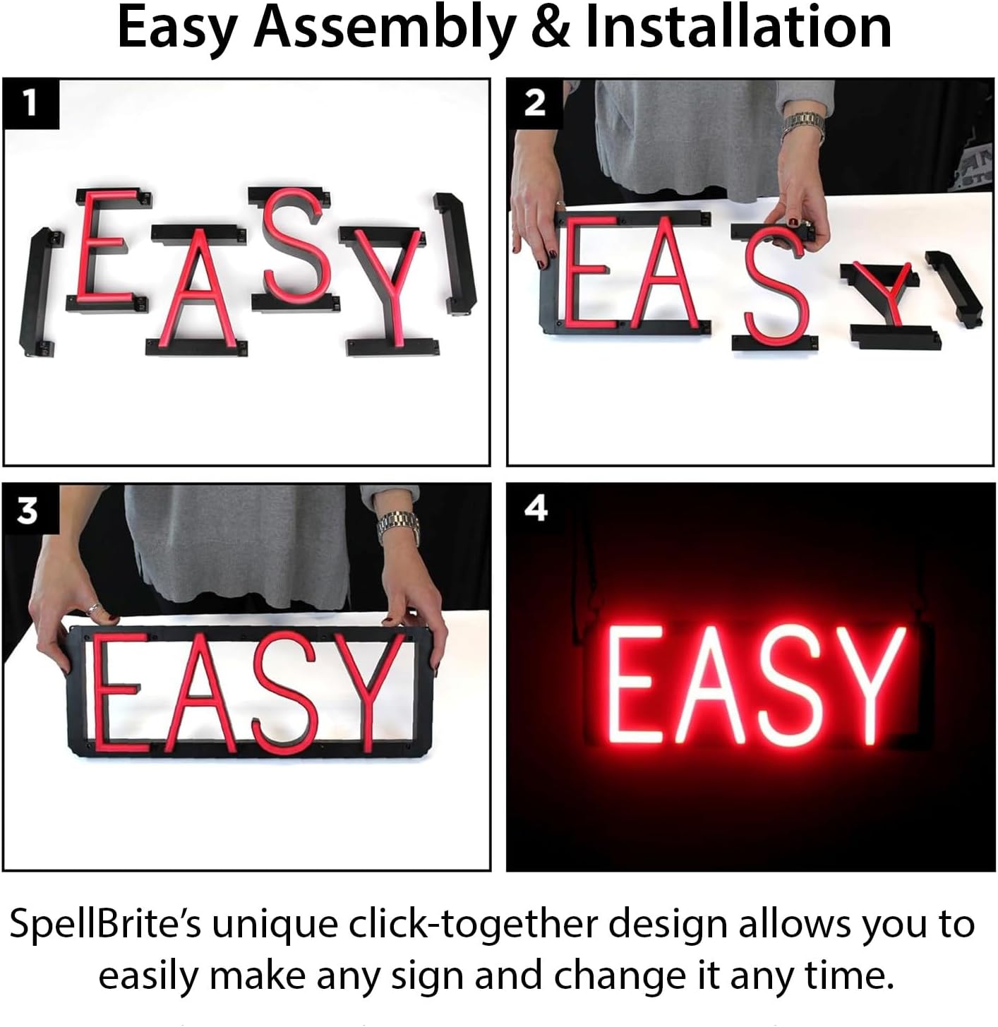 SpellBrite COLD ONES Sign | Beer-Related Sign with Neon Look, Green LED Light Source | 33.5" x 6.3"