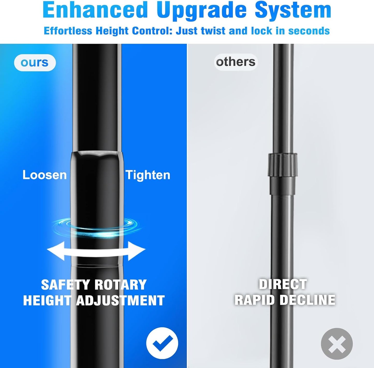 Pipe and Drape Backdrop Stand Kit Backdrop Stand For Parties 10x10 FT Adjustable Photo Backdrop Stand Heavy Duty Background Stand for Wedding Banquet Decorations Black