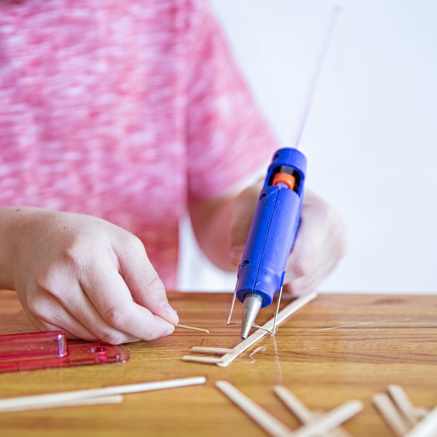 uxcell 20pcs Hot Glue Sticks for Glue Gun 11mm/0.43-inch x 8-inch Mini Hot Melt Adhesive Glue Stick Red