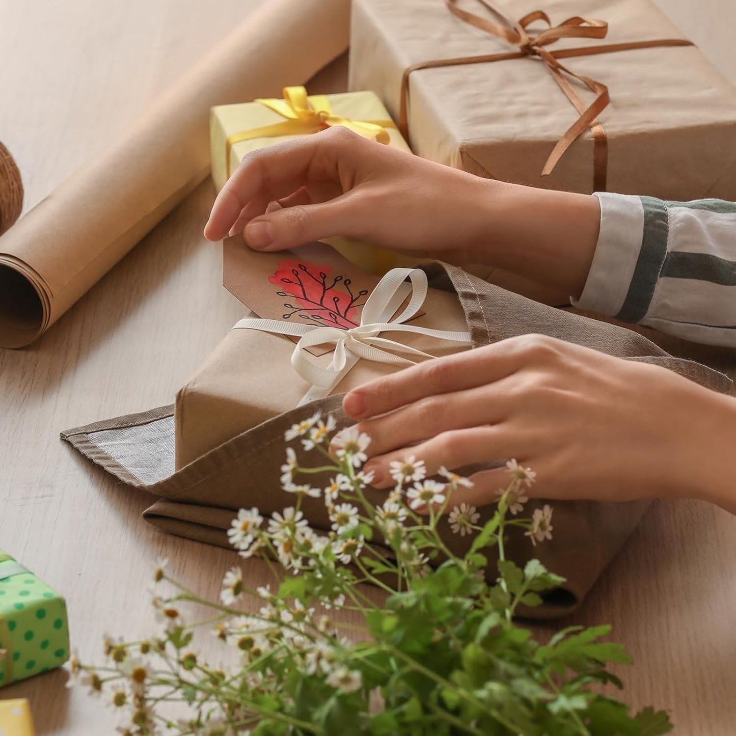 uxcell 164 Feet Floral Wire, 1mm Vine Bind Wire for DIY Crafts Flower Bouquet Christmas Wreaths Purple