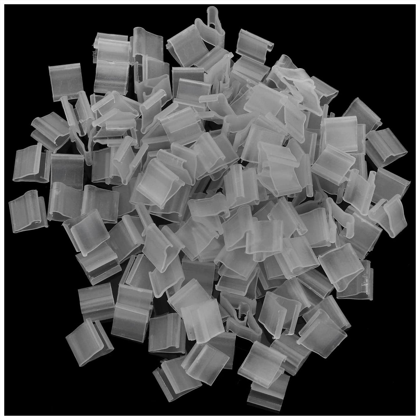 AYLIFU Transparent Balloon Clip - V-shaped, Wedding & Party, 150 Pieces