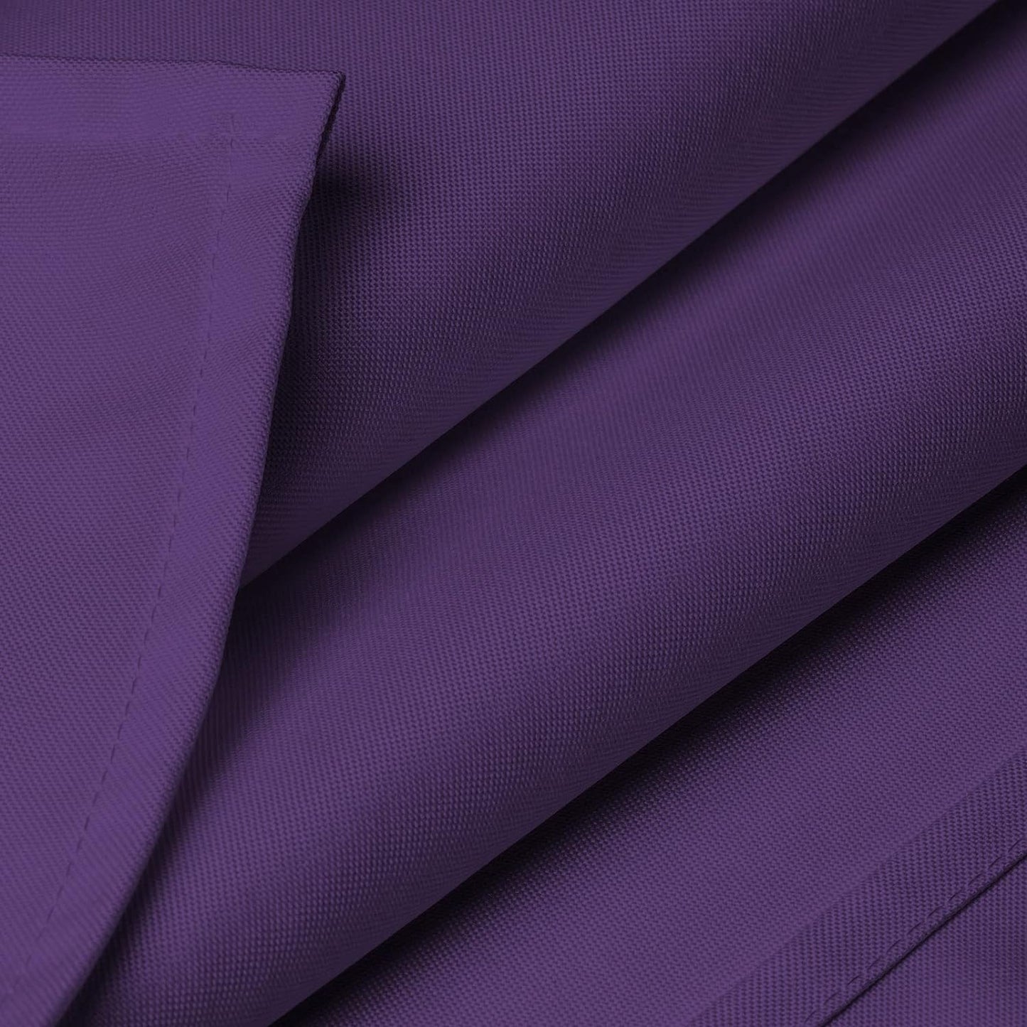 Lann's Linens - 70" Square Premium Tablecloth for Wedding/Banquet/Restaurant - Polyester Fabric Table Cloth - Purple