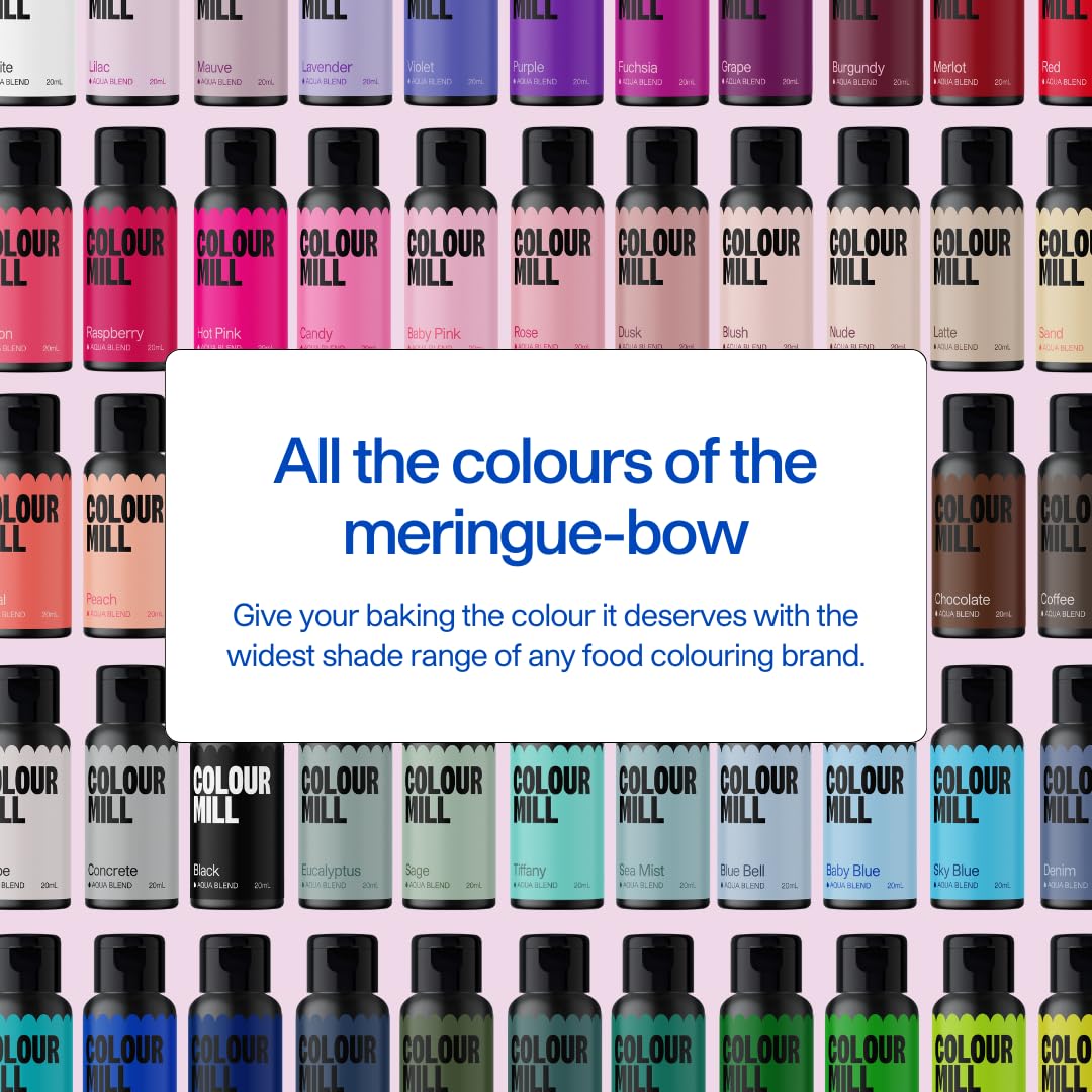 Colour Mill Aqua Blend Water-Based Food Coloring, 20 Milliliters Rust