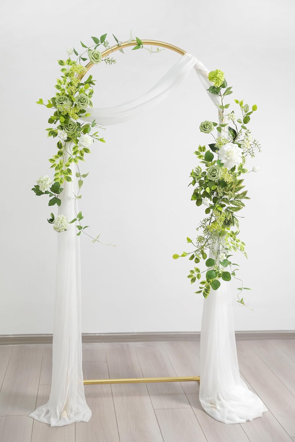 Serra Flora Artificial Greenery Stems Box Set,(Pack of 42pcs) with 7 Kinds of Faux Pink Green Filler for DIY Bridal Bouquets Wedding Floral Arrangement Table Centerpieces