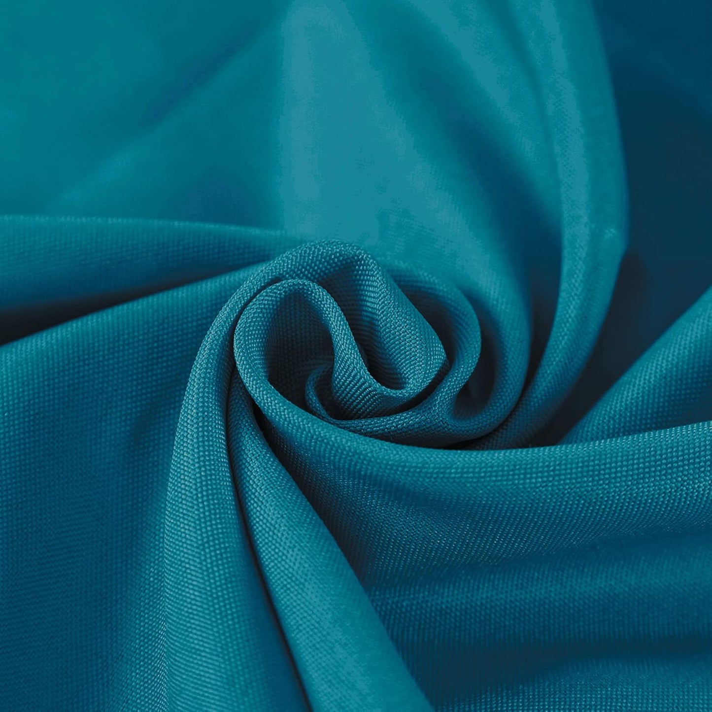 Fokitut 2 Pack Waterproof Round Tablecloth, 90 Inch, Stain Resistant and Wrinkle Polyester Table Cloth, Fabric Table Cover for Kitchen Dining, Wedding, Party, Holiday Dinner-Caribbean Blue